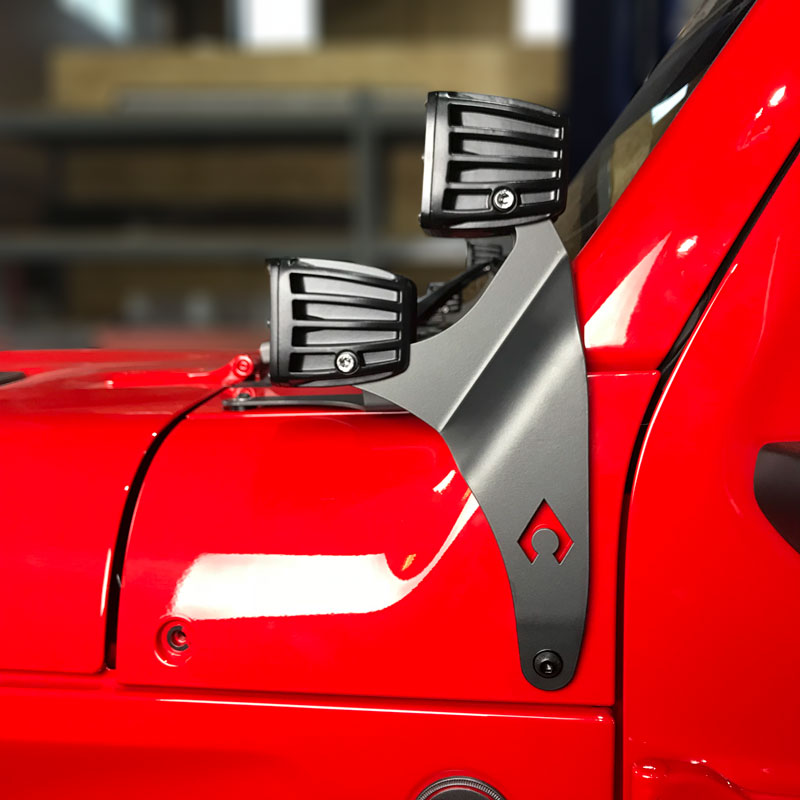 Artec Industries Jl5603 Driving/ Fog Light Mounting Bracket||jl5603_2.Jpg||87||artjl5603||2236645