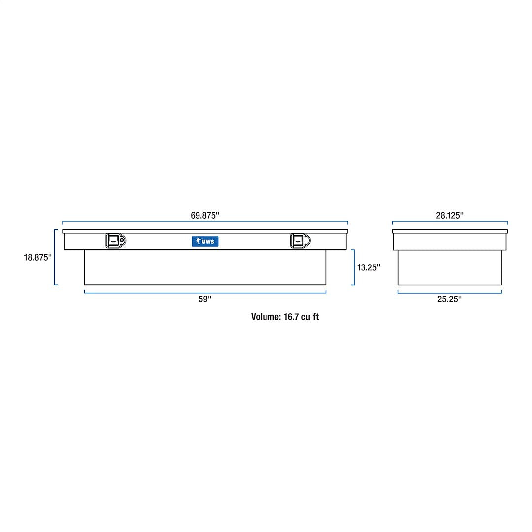 Product of UWS TBSD-69-LBTA Standard Profile Toolbox 