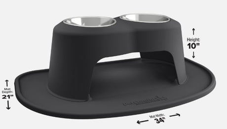 Weathertech (Usa) D6410bkbk Pet Dish||d6410bkbk_1.Jpg||85||w24d6410bkbk||1585634