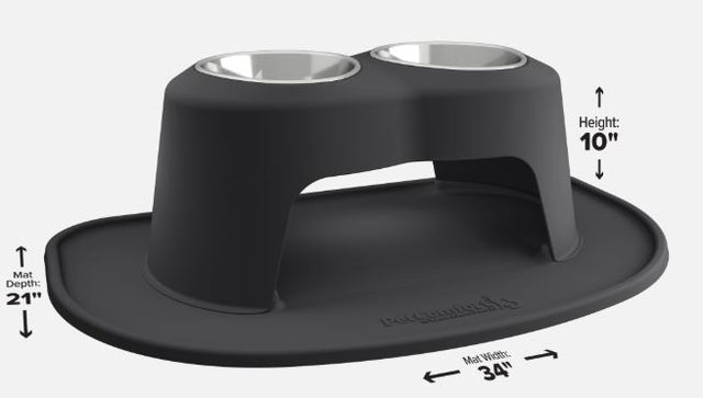 Weathertech (Usa) D6410bkbk Pet Dish||d6410bkbk_1.Jpg||85||w24d6410bkbk||1585634