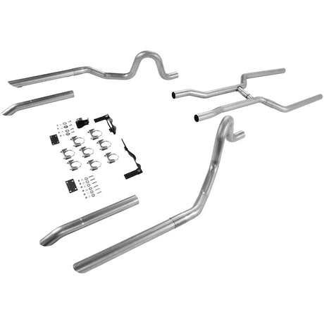 Product of Flowmaster 17107 Exhaust System Kit Header Back System Dual Exhaust System Kit 