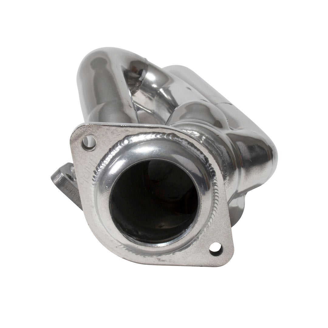 Product of BBK Performance Parts 40140 Short Tube Polished Ceramic Coated Steel Exhaust Header 