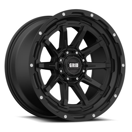Product of Grid Wheels 18x9 Black Wheel - Not Applicable Bolt Pattern 