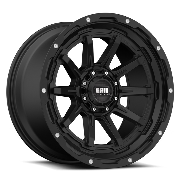 Product of Grid Wheels 18x9 Black Wheel - Not Applicable Bolt Pattern 