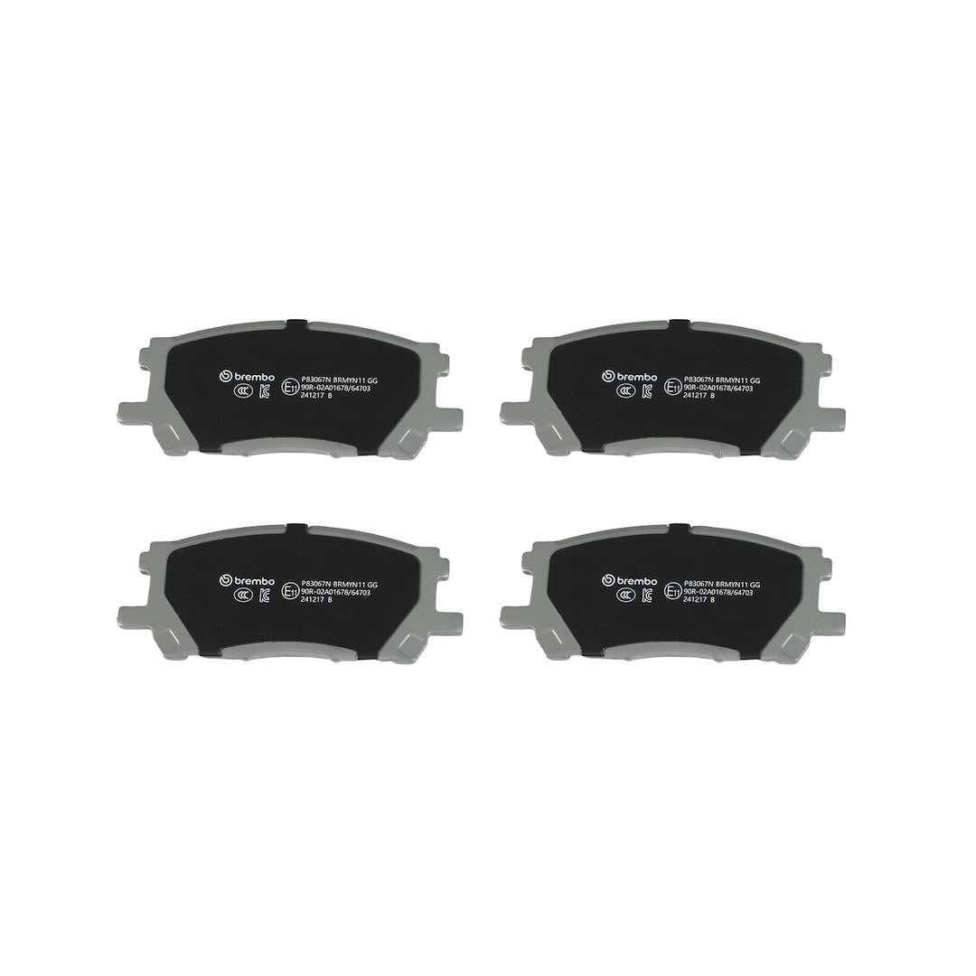 Brembo P83067n Brake Pad||p83067n_Bac.Jpg||88||brmp83067n||1754062