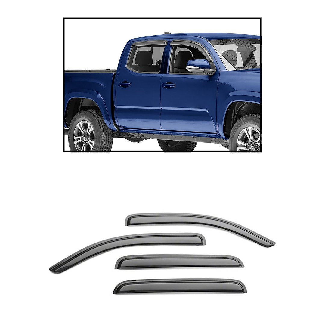 Product of Black Horse Offroad 141648 Inside Channel Rainguard 