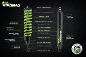 Product of Ironman 4x4 45002FE-BCK-PB  Coil Over Shock Absorber 