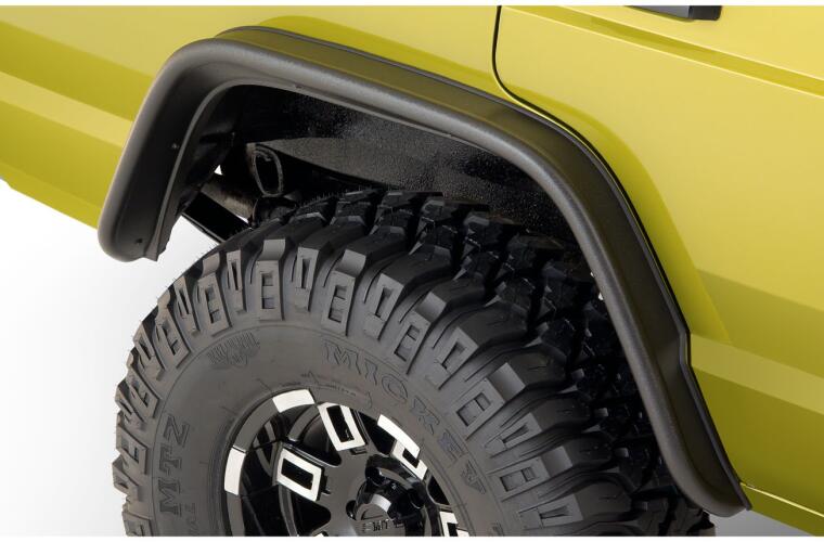 Product of Bushwacker 10922-07 Non-Exposed Fasteners Black Fender Flare - Set Of 4 