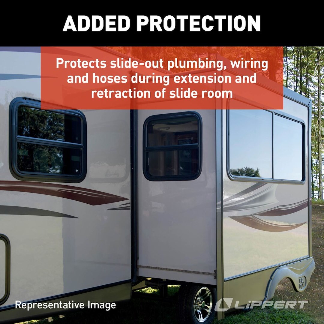 Product of Lippert Components 1346281 Slide Out Wiring Guard