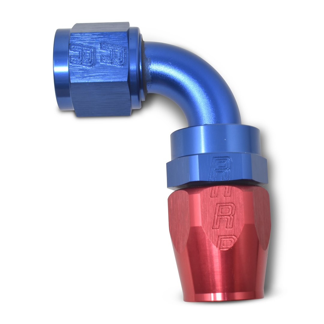 Product of Russell Automotive Full Flow 610180 Crimp-On 5/8 Inch (-10 AN) Blue/ Red 