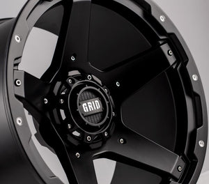 Product of Grid Wheels 18x9 Black Wheel - 6x4.50 Bolt Pattern 