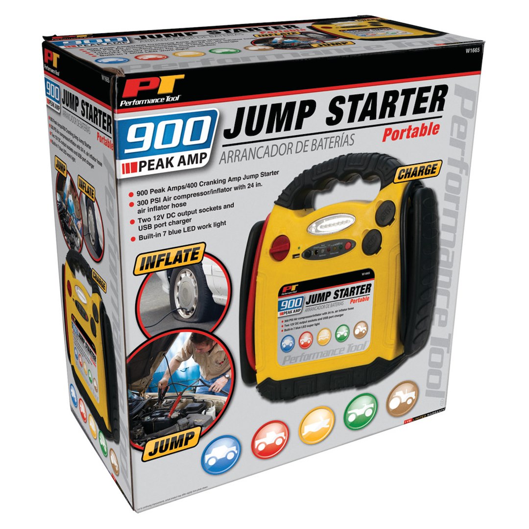Performance Tool W1665 Battery Portable Jump Starter||w1665_3.Jpg||88||ptlw1665||1577431