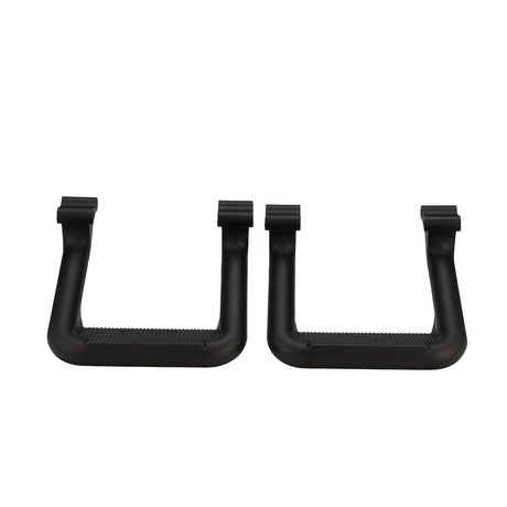 Product of Carr 104811 Black Matte Textured Powder Coated Aluminum Truck Step