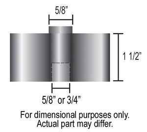 Derale 31515 Cooling Fan Spacer||31515-Dimensions.Jpg||86||d6531515||1571835