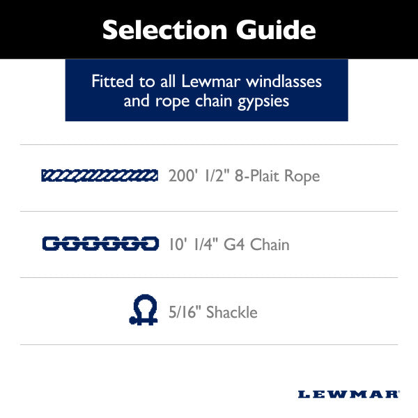 Lewmar Hm10ht200px Anchor Rode||hm10ht200px_1.Jpg||86||lewm10ht200px||1757139
