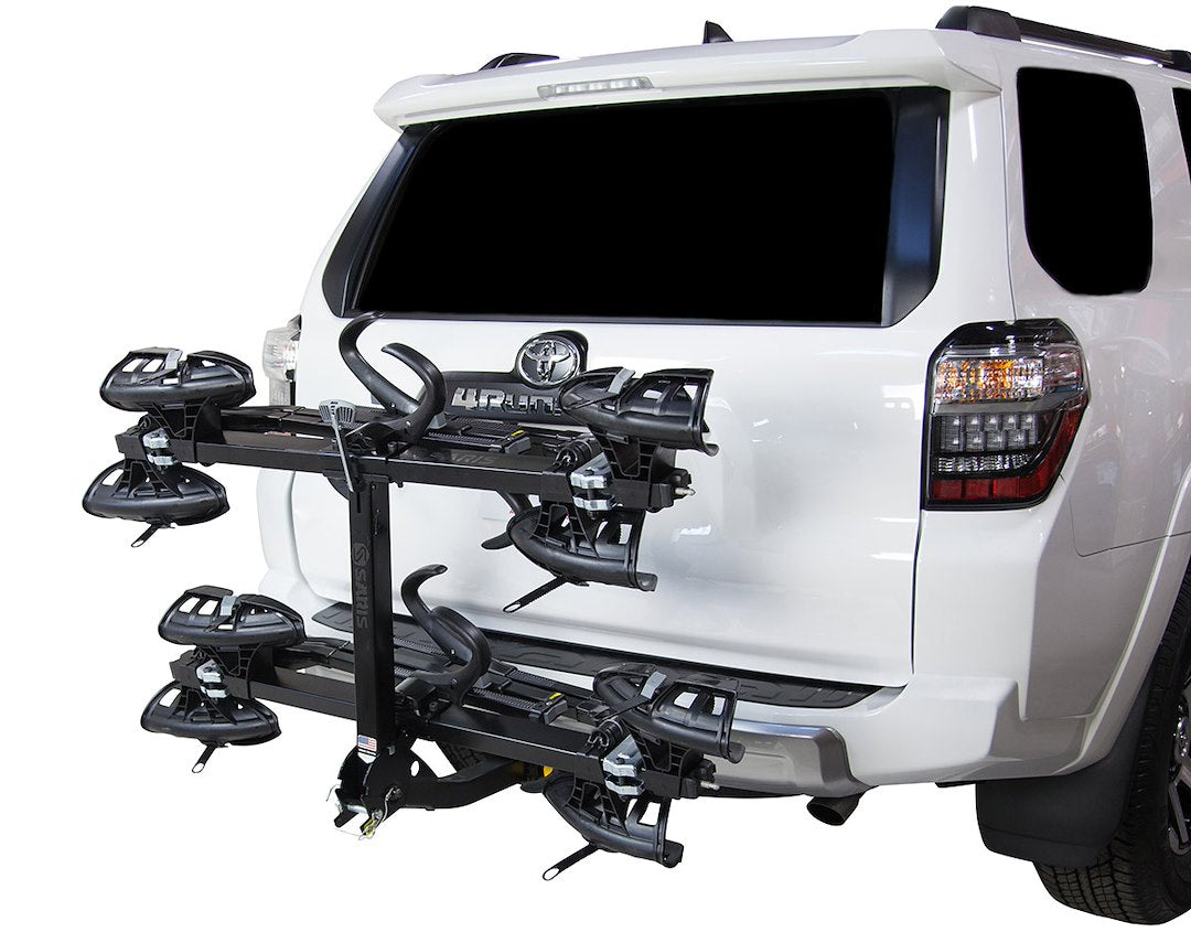 Product of Saris 4026F 4 Bikes Bike Tire Clamp Bike Rack - Receiver Hitch Mount Yes 