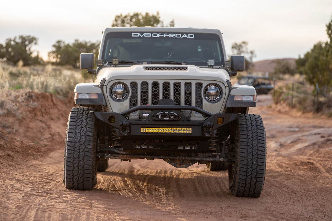Product of DV8 Offroad FBJL-07 FS-7 Series Steel Powder Coated Bumper 