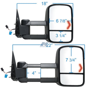 K-Source 62075g Exterior Towing Mirror||62075g_2.Jpg||87||k8162075g||1583755