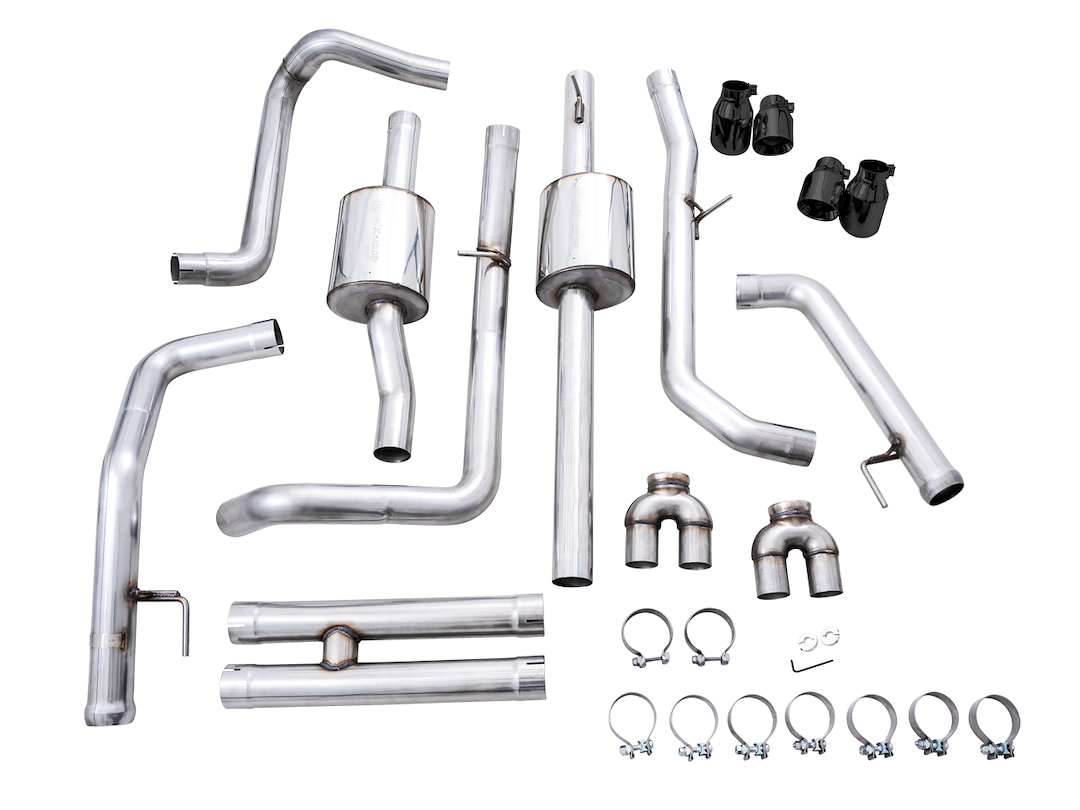 Product of AWE Tuning 3015-43284 0FG Cat-Back System Dual Exhaust System Kit 