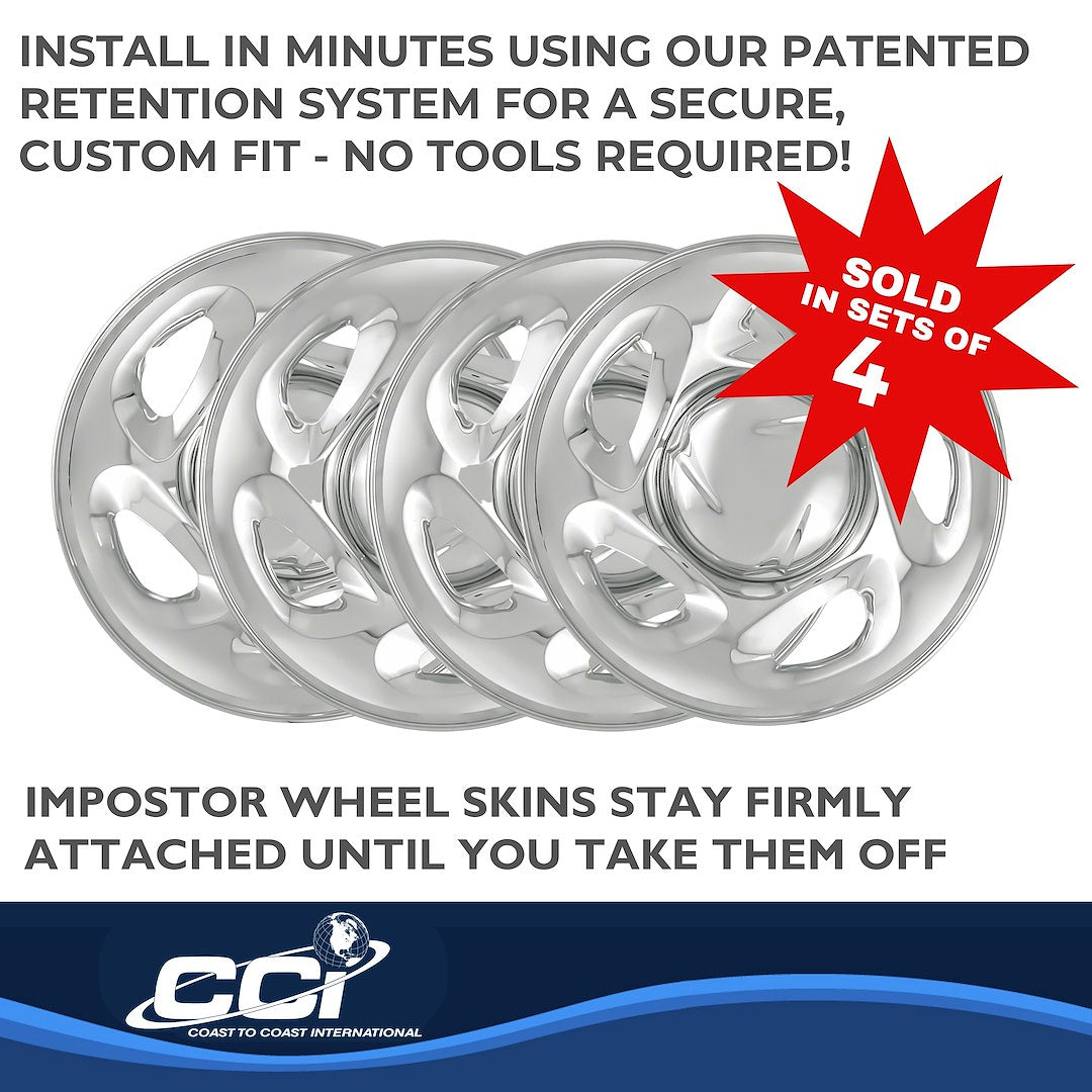 Product of Coast To Coast IWCIMP19X Silver Set Of 4 