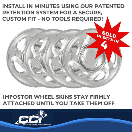 Product of Coast To Coast IWCIMP19X Silver Set Of 4 