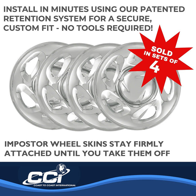 Product of Coast To Coast IWCIMP19X Silver Set Of 4 
