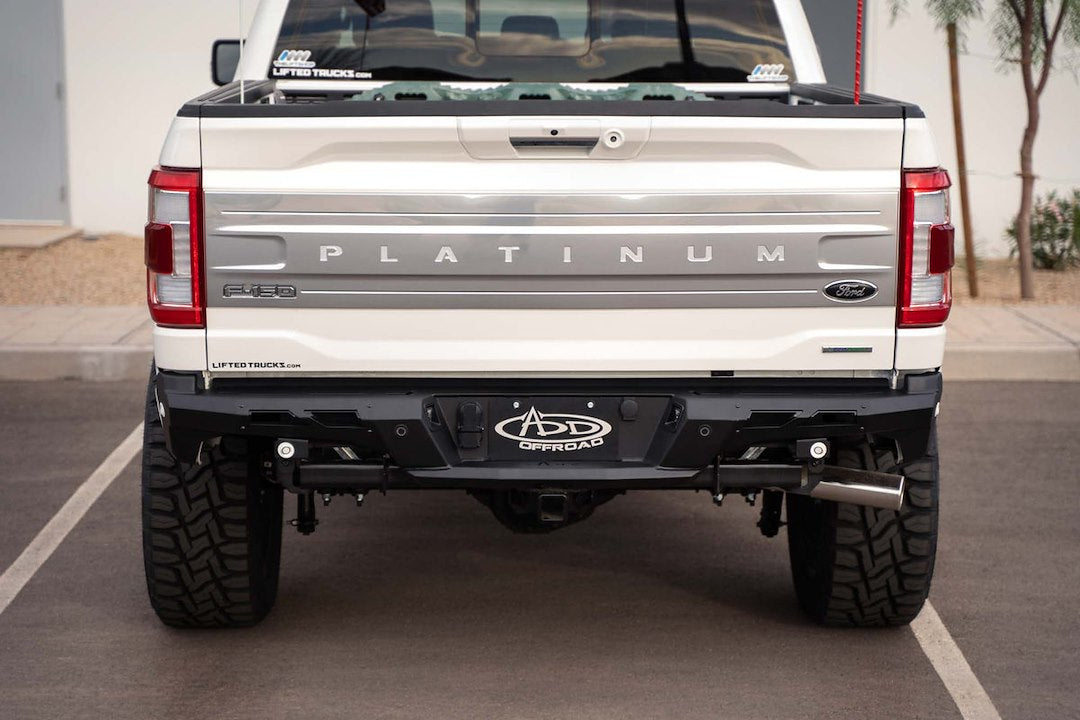 Product of Addictive Desert Designs R19020NA0103 Black Label Steel Powder Coated Bumper 