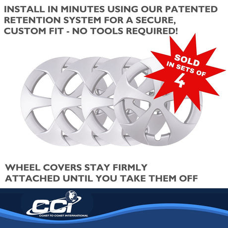 Product of Coast To Coast IWC49815S Silver Set Of 4 