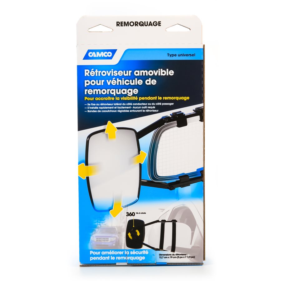 Product of Camco 25650 Exterior Towing Mirror