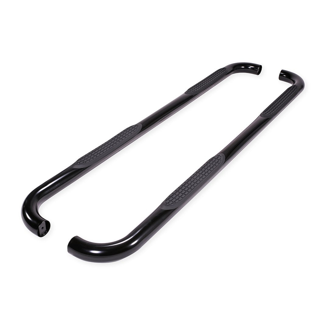 Product of TrailFX A0057B TFX Round Tube Side Steps Nerf Bar With Surface Steps 