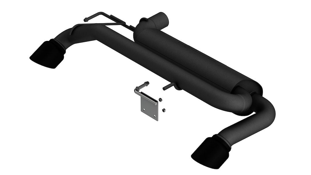 Product of Borla 11975CB ATAK ® Series Axle Back System Single Exhaust System Kit 