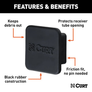 Curt 22277 Trailer Hitch Cover||22277_3008x1990_Fa.Jpg||86||c9322277||1346303
