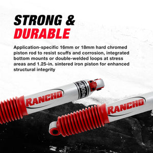 Rancho Rs994384 Shock Absorber||strong And Durable.Jpg||89||r38rs994384||2218679