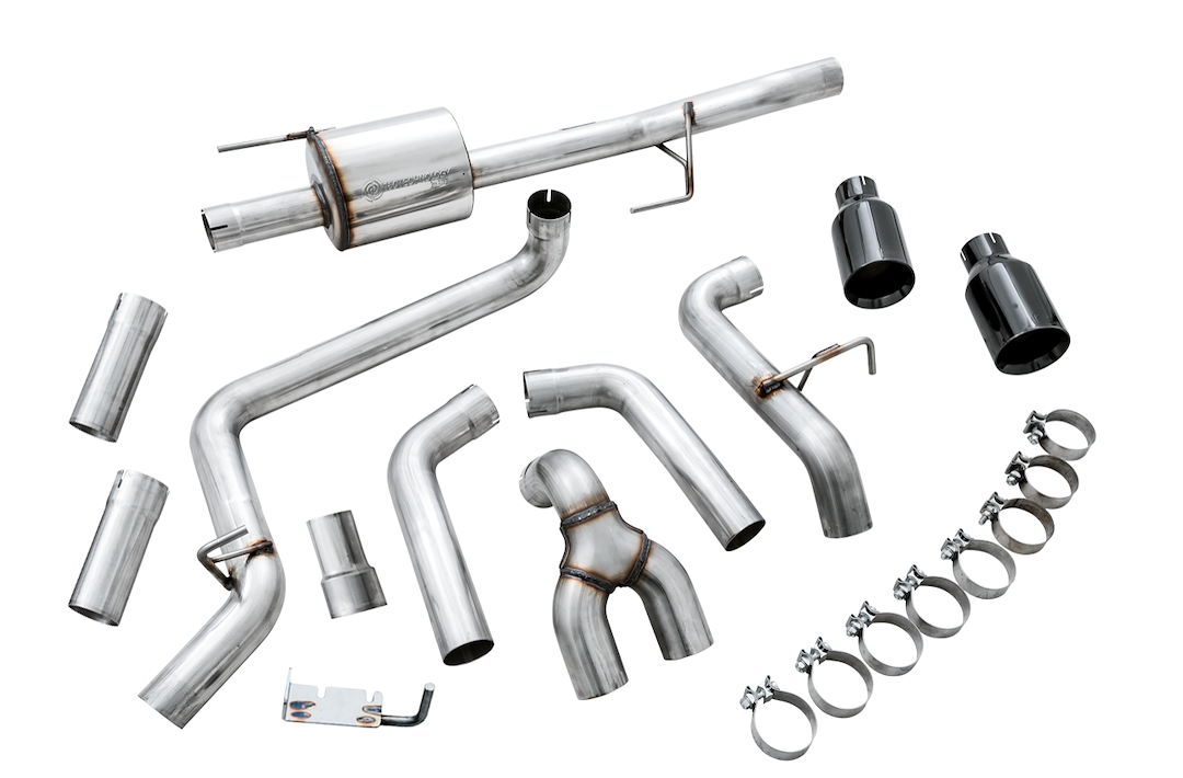 Product of AWE Tuning 3015-33120 0FG Cat-Back System Single Exhaust System Kit 