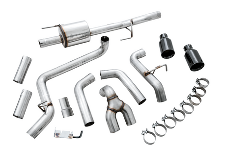 Product of AWE Tuning 3015-33120 0FG Cat-Back System Single Exhaust System Kit 