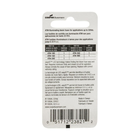 Product of Bussman Bp/Atm-Aid Fuse Assortment