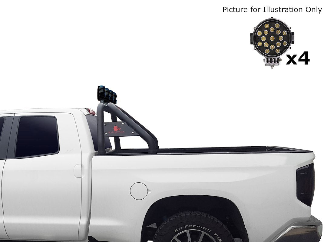 Product of Black Horse Offroad RB001BK-PLB  Truck Bed Bar 