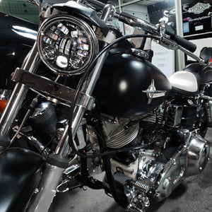 Product of J.W. Speaker 0555091 High And Low Beam Headlight Assembly - LED - Single 