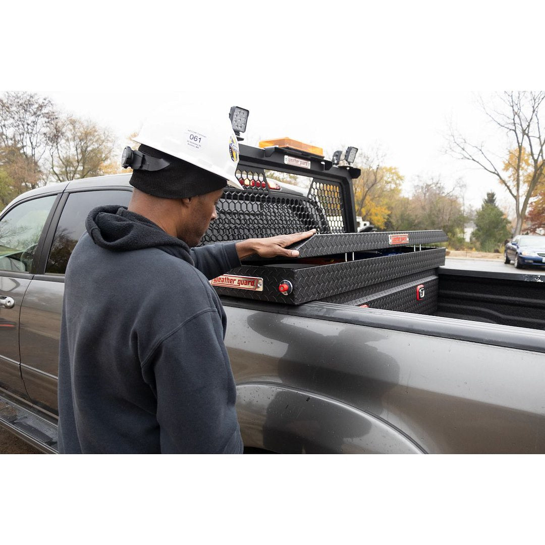 Weather Guard (Werner) 11906-52-01 Headache Rack||11906-52-01_127-52-04_Ei_Manaccessingbox_2282.Jpg||91||w51119065201||2085098