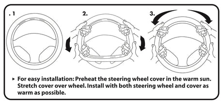 Product of Plasticolor 006697r25 Steering Wheel Cover