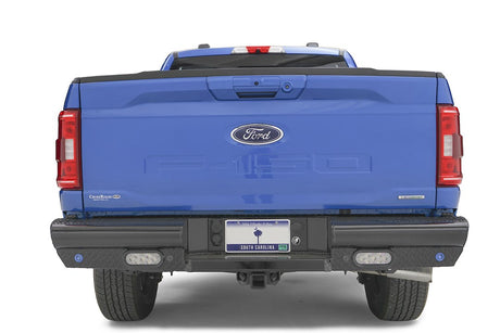 Product of Fab Fours FF21-T5050-1 Black Steel Steel Matte Powder Coated Bumper 
