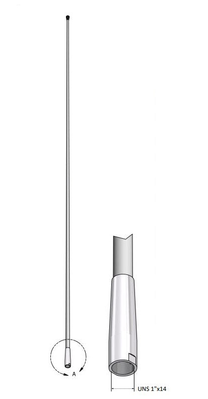 Comrod 21000 Vhf Radio Antenna||21000_1.Jpg||86||cmr21000||1636057