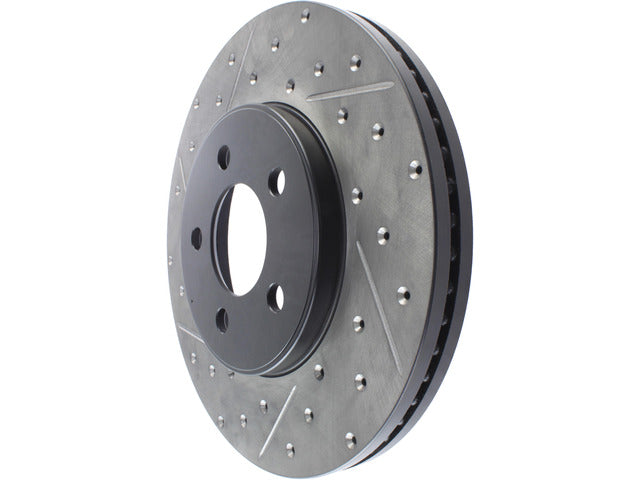 Product of Stop Tech/ Power Slot 127.61072R SportStop ® Drilled And Slotted Drilled And Slotted 1-Piece Brake Rotor 