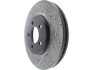 Product of Stop Tech/ Power Slot 127.61072R SportStop ® Drilled And Slotted Drilled And Slotted 1-Piece Brake Rotor 