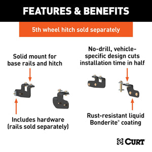 Curt 16427 Fifth Wheel Trailer Hitch Mount Kit||16427_3008x1990_Fa.Jpg||86||c9316427||972728