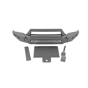 Product of Black Horse Offroad AFB-SI20-K2 Armour II Steel Powder Coated Bumper 