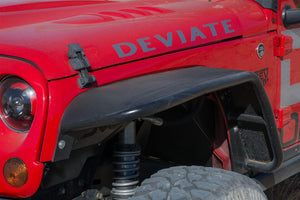 Product of DV8 Offroad FENDB-02 Non-Exposed Fasteners Black Fender Flare - Set Of 4 