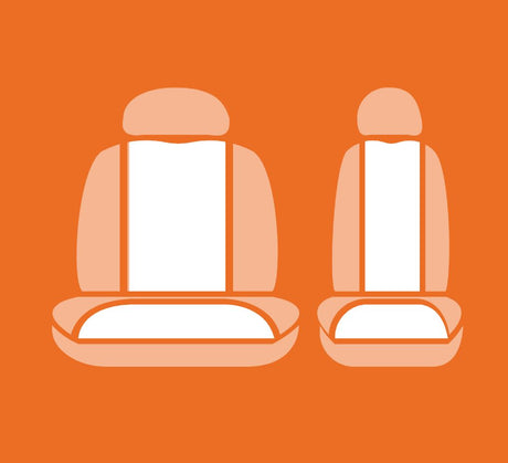 Product of Tiger Tough 55532A Ironweave Gray 1000 Denier Nylon Seat Cover 