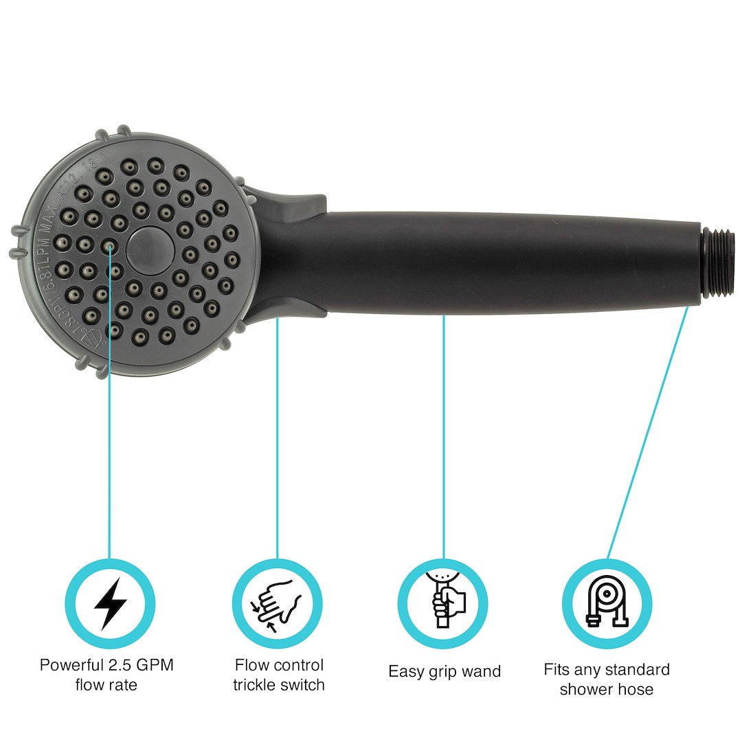 Dura Faucet Df-Sa400-Mb Shower Head||df-Sa400-Mb_Pic3.Jpg||87||d6udfsa400mb||1478288