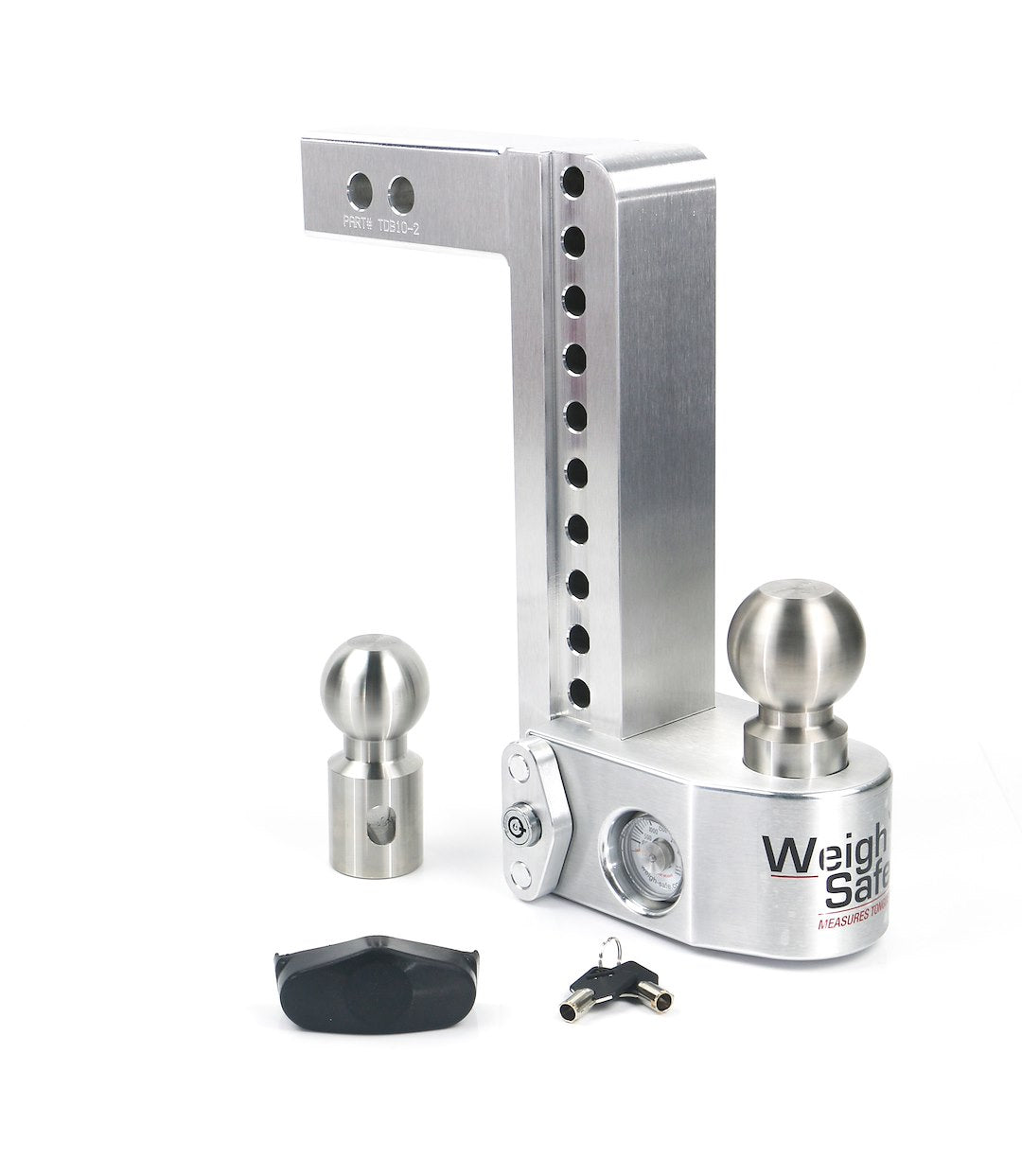 Product of Weigh Safe WS10-2 2 Inch Receiver Trailer Hitch Ball Mount 